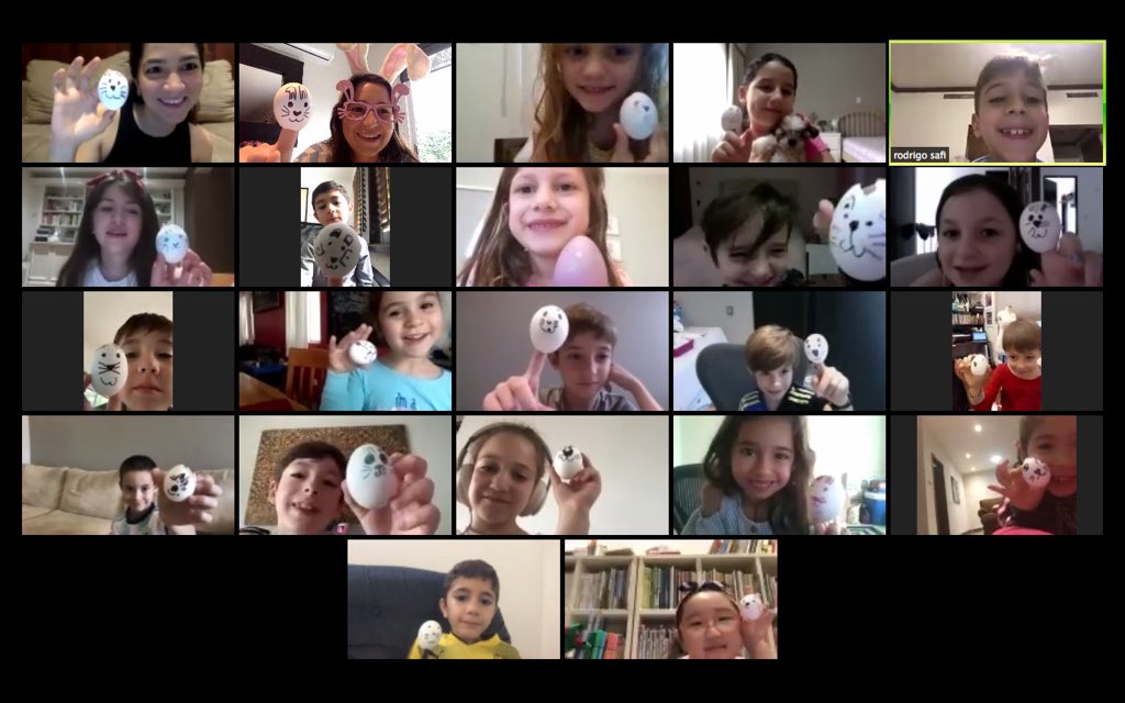 Last morning meeting before the Easter Break! Missing everyone!! Today we drew a bunny on an egg! #distancelearningASFM <a href="/ASFMELEM/">ASFMELEM</a> <a href="/ASFM_official/">Official ASFM</a> <a href="/MsAlbertina/">Albertina Villarreal</a> <a href="/josephstanzione/">Joseph Stanzione</a> <a href="/joyverbon/">Joy Verbon</a>