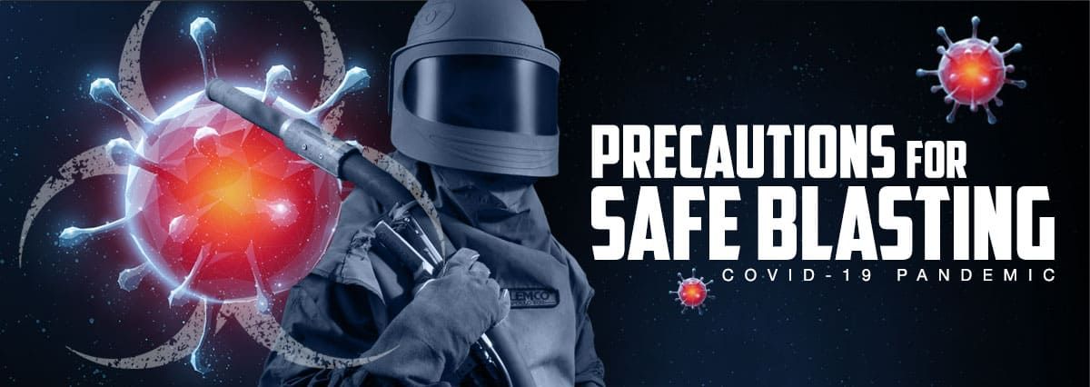 SBmachines's tweet photo. Blast Safely During the COVID-19 Pandemic. Clemco’s Director of Product Safety Explains How. Read more here: https://t.co/FE8mW6kSwP https://t.co/UXLP5kB58y