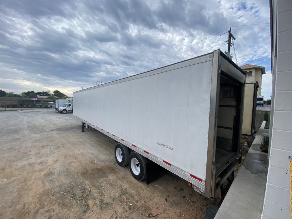 Yesterday we accepted a load of 37k lbs of food at our fish market - which isn’t processing much fish these days. This morning we loaded it onto <a href="/DestinHarvest/">Destin Harvest</a> and <a href="/MatrixCoc/">MatrixCOC</a> trucks to be distributed to feeding programs in Okaloosa and Walton Counties, including <a href="/americanlunch1/">American Lunch</a>!