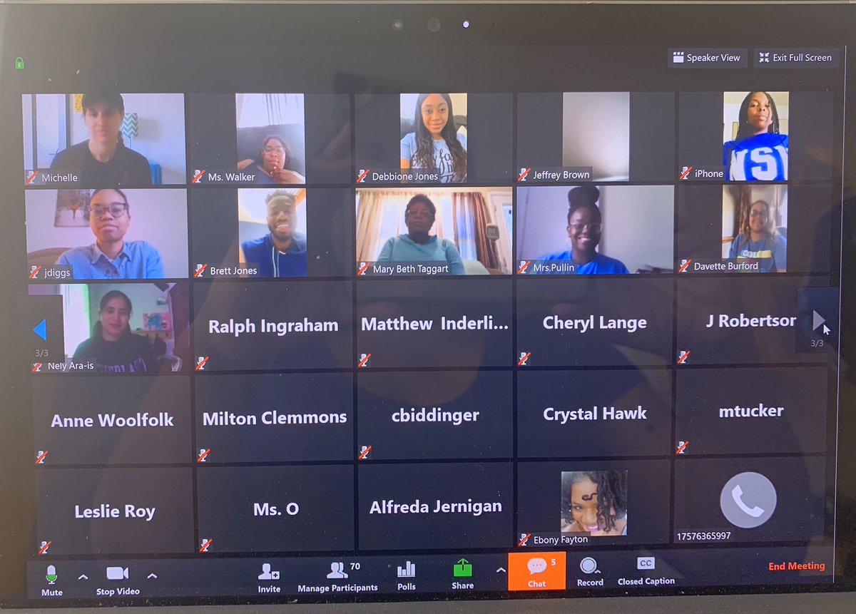 m2LTS's tweet photo. Great way to end our week with a ‘check in’ faculty meeting. We are still wearing blue for Autism Awareness Day. #TeamNPS #NPSStrong #LTSTitans https://t.co/47u4TJZbd7
