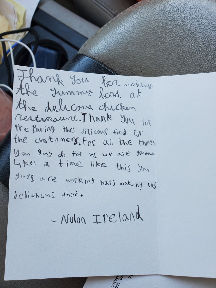 DrLIreland's tweet image. So proud of Mr. Nolon, today he delivered these to one of his favorite places.  
#WritingLesson