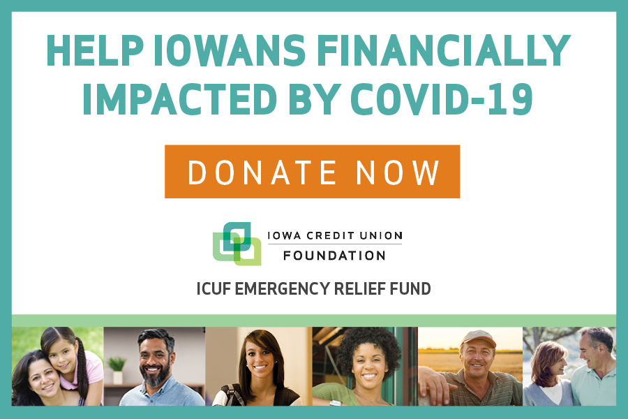icul's tweet photo. The Iowa Credit Union Foundation has received +11,000 applications for emergency relief grants. The amount of Iowans financially struggling due to COVID-19 is unbelievable. Please consider a donation to the Emergency Relief Fund. #PeopleHelpingPeople
https://t.co/Dl2BqhfvF3 https://t.co/E4PRI37bAz