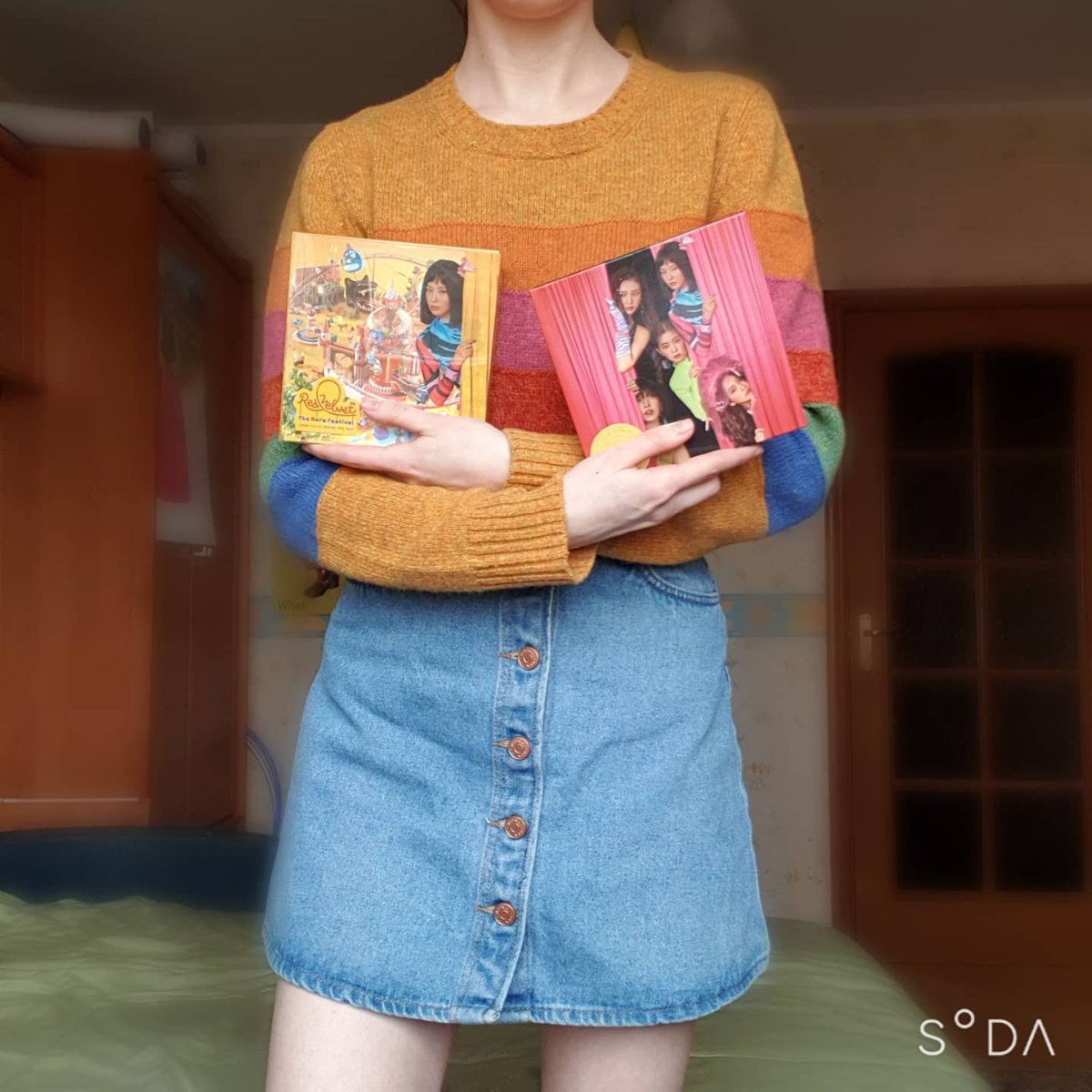 Dressing up as Red Velvet albumsA thread  @RVsmtown  #redvelvet  #seulgi  #irene  #wendy  #joy  #yeri