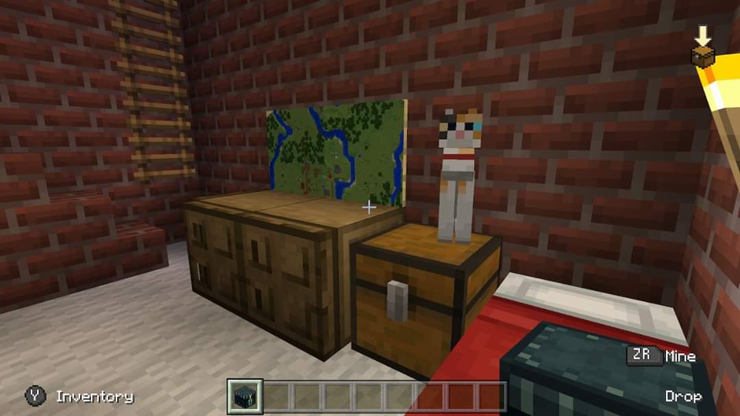 5yo made a Cat School!My heart!  #Minecraft