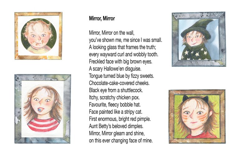 JulieAnnaPoetry's tweet photo. Another beautiful poetry resource created by @JoolsAWilson for my poem 'Mirror, Mirror' from our new book. π¨ Draw or paint a self portrait and write an 'I am...' poem. We would love to see your creations. #ReadWriteCreate
#PaintingPoems #poetryforchildren https://t.co/8S4CQkga4S https://t.co/MMzMGh1IZv