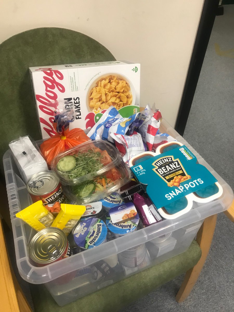 #LesleyNHutton (@lesleynhutton) on Twitter photo Our lovely team at older adult mental health specialist services-did us proud today. A patient sadly ran out of food. This is what the team pulled together. <a href="/LPFTNHS/">Lincolnshire Partnership NHS Foundation Trust</a> <a href="/DawnDpar66/">Dawn Parker 💙</a> <a href="/lc6849/">Lisa Cheesebrough</a> <a href="/jackytysonLPFT/">jacqueline tyson</a> <a href="/BlantDeborah/">Deborah Blant</a> @AmandaGLPFT <a href="/stevenrobertsL1/">stevenroberts@LPFT</a> 💕 so proud. Our lovely team at older adult mental health specialist services-did us proud today. A patient sadly ran out of food. This is what the team pulled together. <a href="/LPFTNHS/">Lincolnshire Partnership NHS Foundation Trust</a> <a href="/DawnDpar66/">Dawn Parker 💙</a> <a href="/lc6849/">Lisa Cheesebrough</a> <a href="/jackytysonLPFT/">jacqueline tyson</a> <a href="/BlantDeborah/">Deborah Blant</a> @AmandaGLPFT <a href="/stevenrobertsL1/">stevenroberts@LPFT</a> 💕 so proud.