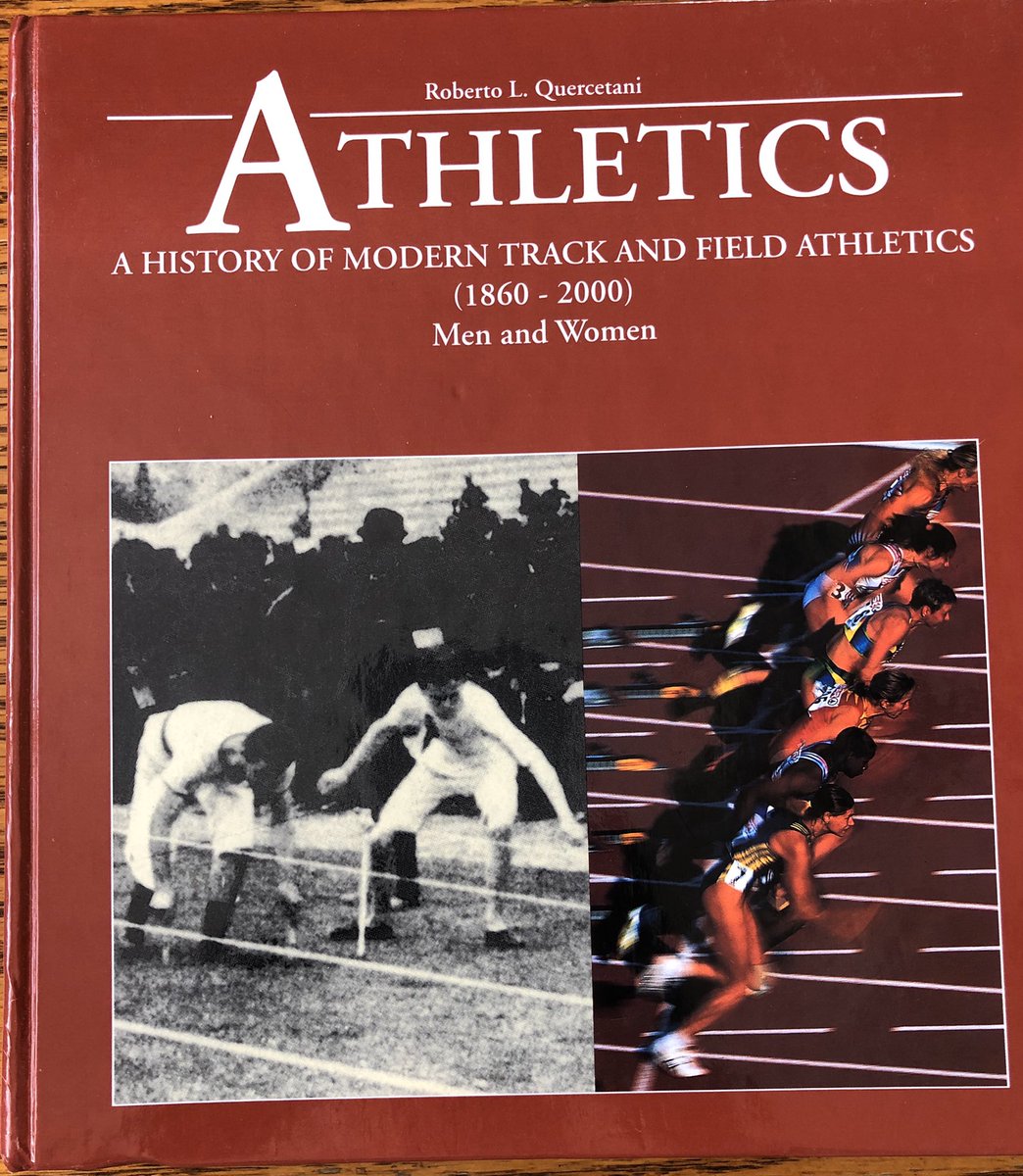 So our story resumes in 19th Century  #USA .I now refer to a book that was given to me as a gift by an  #IAAF  #WorldAthletics executive 20yrs ago.A large section traces the roots of women in  #trackandfield  #athletics.The next few tweets will rely on this account.Stay tuned...