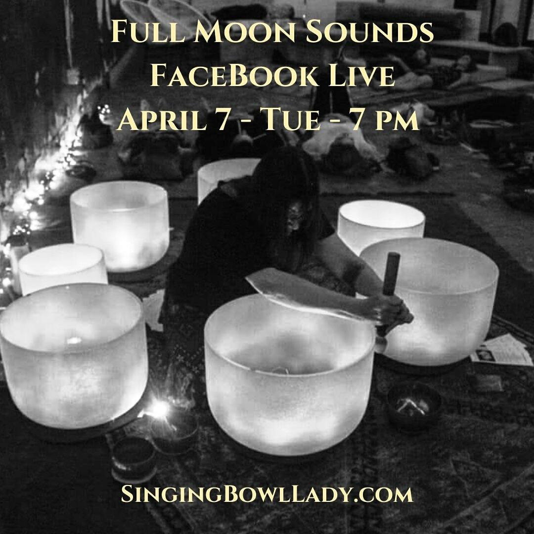 Be_Bowled's tweet photo. Get all the info on Calendar at https://t.co/wpOLTojw3e 
#facebooklive #facebook #worldwide #soundbath #pleaseshare #fullmoon #quartzcrystal #singingbowls #meditation #singingbowllady #headphones #imstillhere #lovemybowls #covidescape https://t.co/ATIqhepzIM