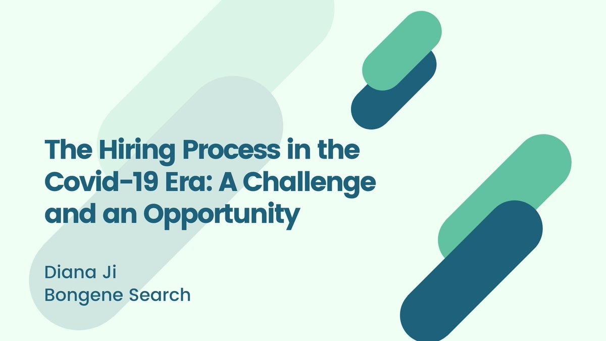 BongeneSearch's tweet photo. The Hiring Process in the COVID-19 Era: A Challenge and an Opportunity ⇨ https://t.co/LpfZyxmFMC https://t.co/mUrsBm11XC