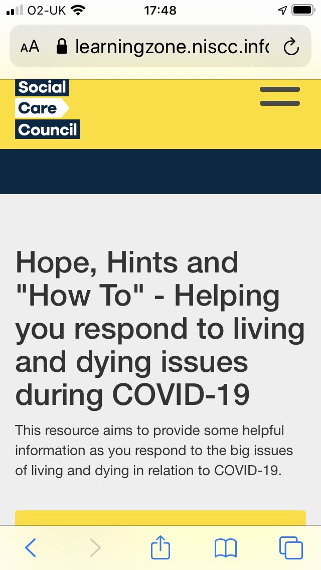 paul rooney (@paulroo1963) on Twitter photo A resource for all of us! Hope and hints in helping to respond to living and dying issues during covid-19 learningzone.niscc.info/learning-resou… <a href="/BelfastTrust/">Belfast Trust</a> <a href="/SouthernHSCT/">Southern Trust</a> <a href="/setrust/">South Eastern Trust</a> <a href="/WesternHSCTrust/">Western Trust</a> <a href="/NHSCTrust/">Northern Trust</a> <a href="/NI_SCC/">Northern Ireland Social Care Council</a> A resource for all of us! Hope and hints in helping to respond to living and dying issues during covid-19 learningzone.niscc.info/learning-resou… <a href="/BelfastTrust/">Belfast Trust</a> <a href="/SouthernHSCT/">Southern Trust</a> <a href="/setrust/">South Eastern Trust</a> <a href="/WesternHSCTrust/">Western Trust</a> <a href="/NHSCTrust/">Northern Trust</a> <a href="/NI_SCC/">Northern Ireland Social Care Council</a>