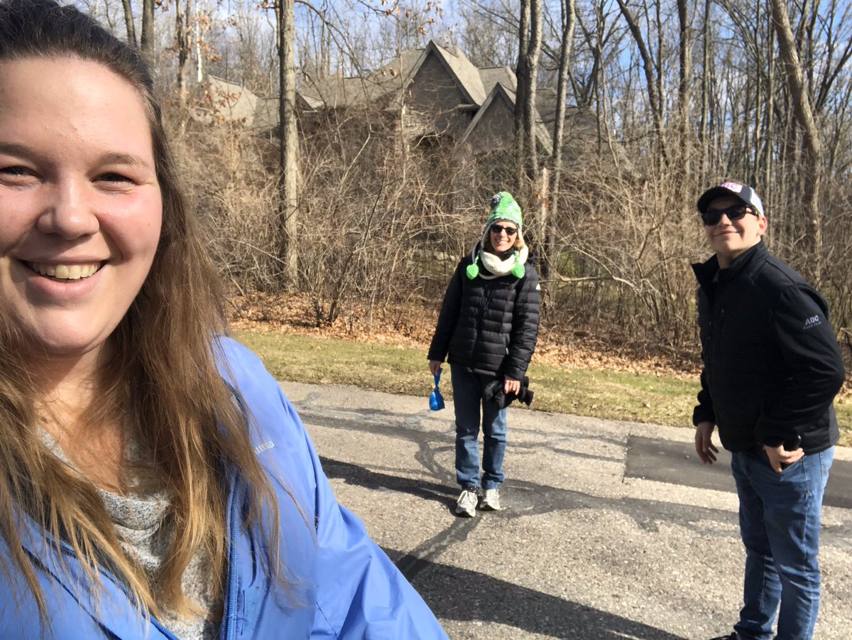 NFStudentSenate's tweet photo. Mrs. Bellore has been spending her time walking her dog, playing games, hiking, and working from her home office! https://t.co/7A78MeypJc