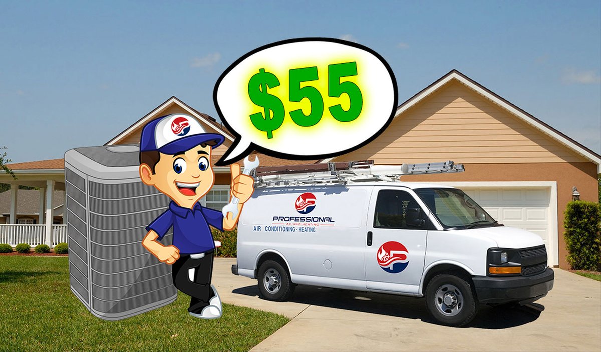 Call us today and request our $55 service call special!