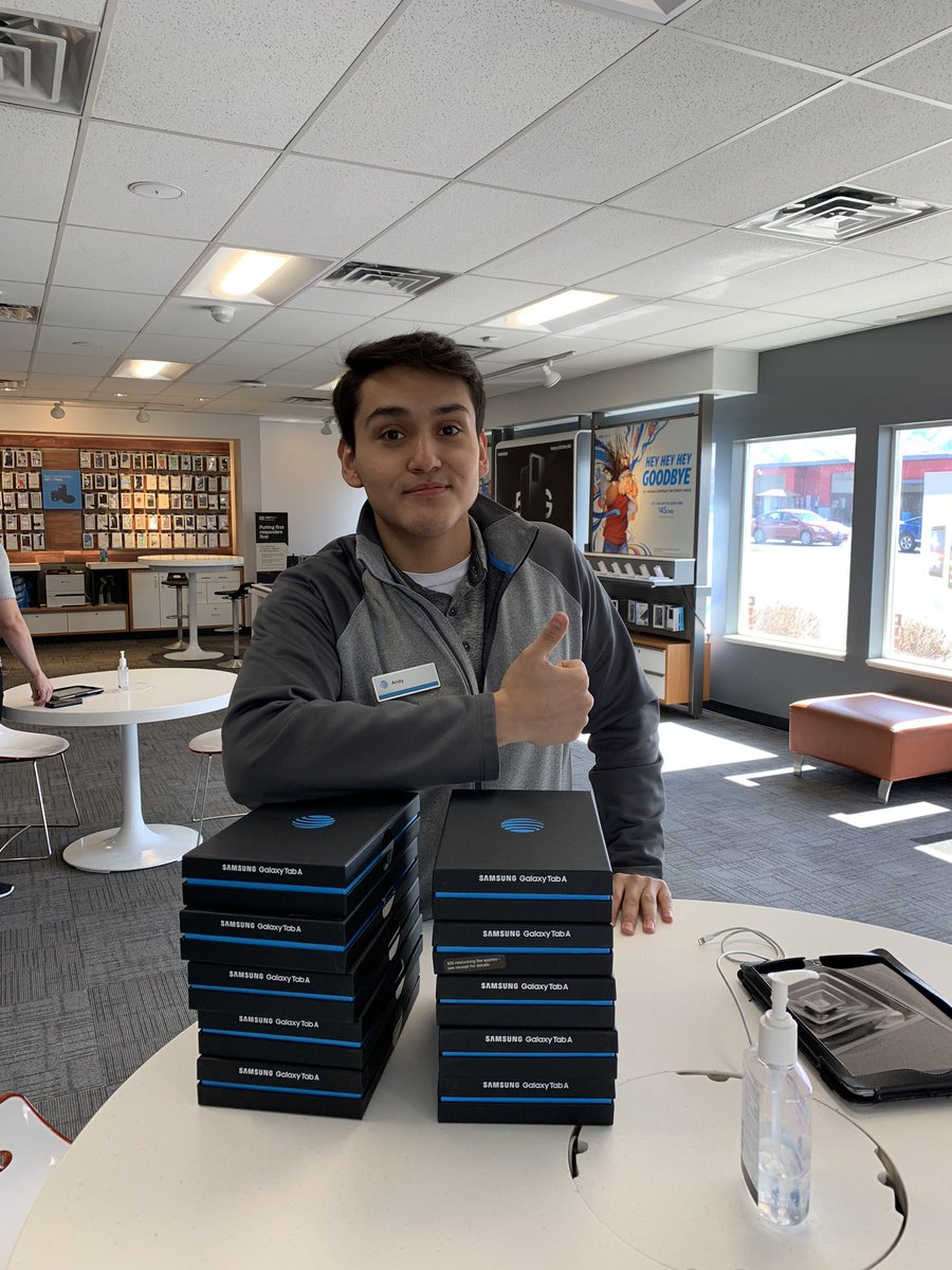 This is Andy. We worked to get 10 tablets out there for people with communicative disorders that don’t have access to smart devices or internet to be able to communicate through sign language. What we do matters. So proud of my team! #LifeAtATT <a href="/Mikelangston17/">Michael</a> <a href="/jeremiahtweets/">Jeremiah Wallis</a>