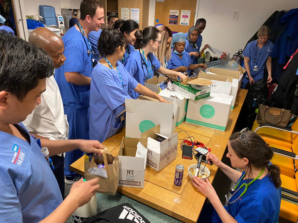 FuelFrontline's tweet photo. Hello all,
We have completed another week of deliveries to a large number of hospitals and we are humbled by the hardworking NHS workers who we have come across. 

Here are some of the many pictures of our work

Please support us here https://t.co/0p2ENkuR22 #FuelOurFrontline https://t.co/cCUUK7ZZLv
