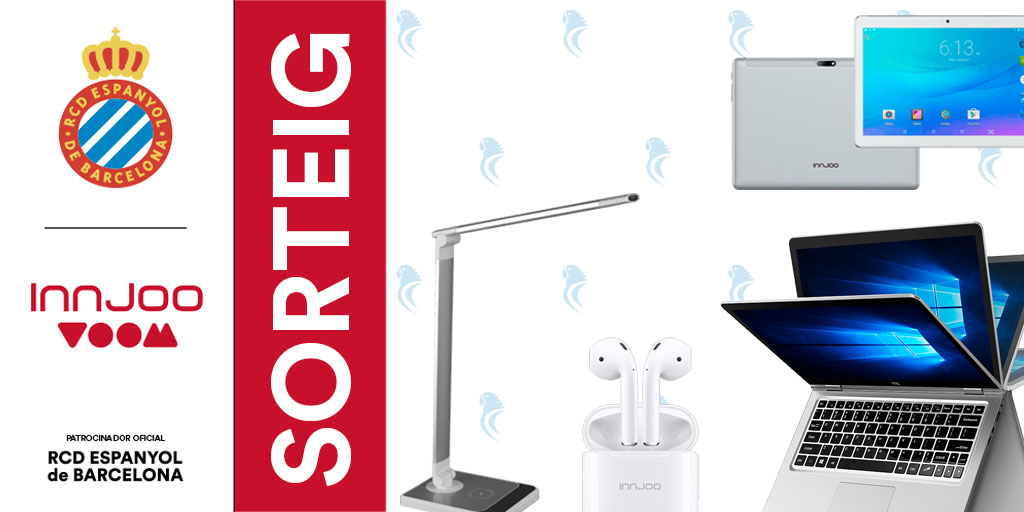 🥁 ¡Para hacer más llevadero el confinamiento, sorteamos un pack #InnJoo con 1 portátil, 1 tablet, 1 auriculares inalámbricos y 1 lámpara!

🔁 Haz RT de esta publicación
📲 Sigue la cuenta del <a href="/RCDEspanyol/">RCD Espanyol de Barcelona</a> 
📲 Sigue la cuenta de @InnjooMobile 

¡El lunes anunciamos ganador! #RCDE