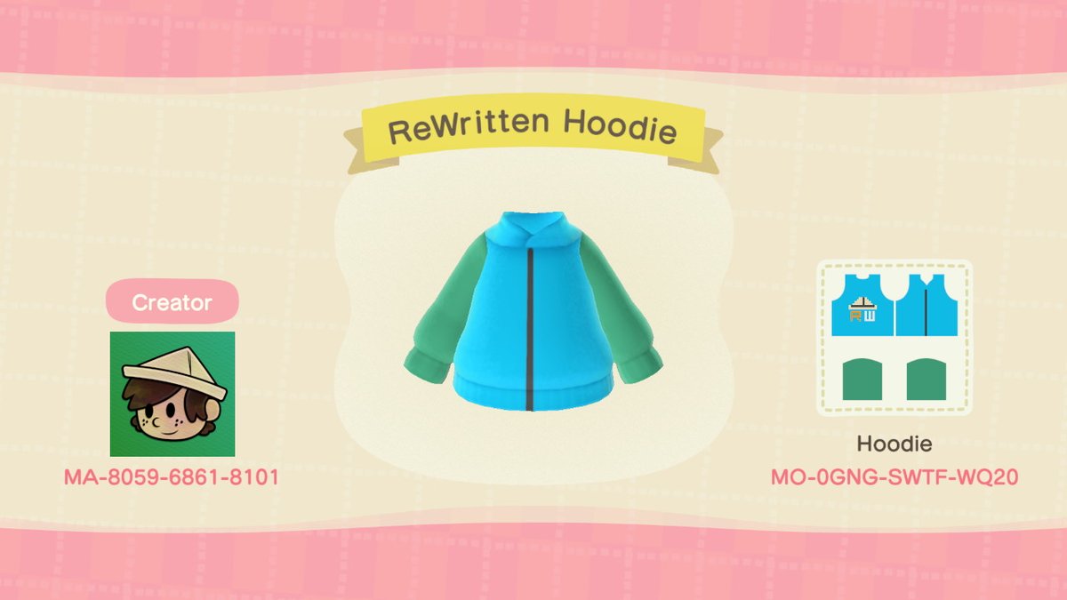 Is your island life lacking that storybook feel? Well, do we have the design for you!

Now you can sport the same hoodie as our poster child (with some additional details on the back)!

#AnimalCrossing #ACNH