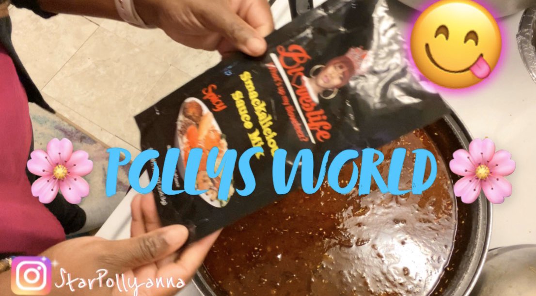 StarPollyanna's tweet photo. #PollysWorld made the one and only blove’s sauce on today. Click the link to view https://t.co/5ZBBFRlOms https://t.co/ofUCcaCcqB
