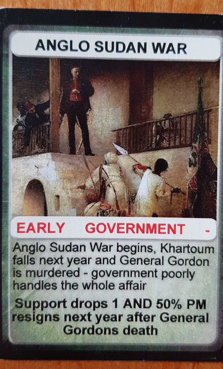 Early 1883 - The Anglo Sudan war begins, Khartoum will fall next year and General Gordon killed, perpetuating pressure on the Prime Ministers handling of the affair....