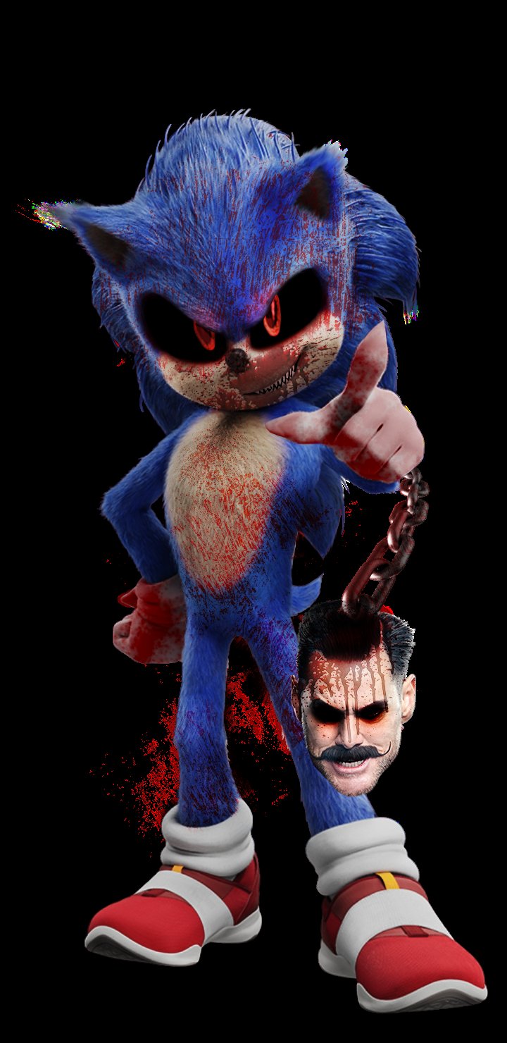 SONIC EXE VS MOVIE SONIC  Sonic , Sonic, Movies