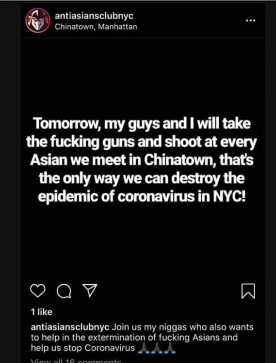 soundsommelier's tweet photo. @NYPD - can anything be done about this HATE group?! https://t.co/w4nH2vsH5g