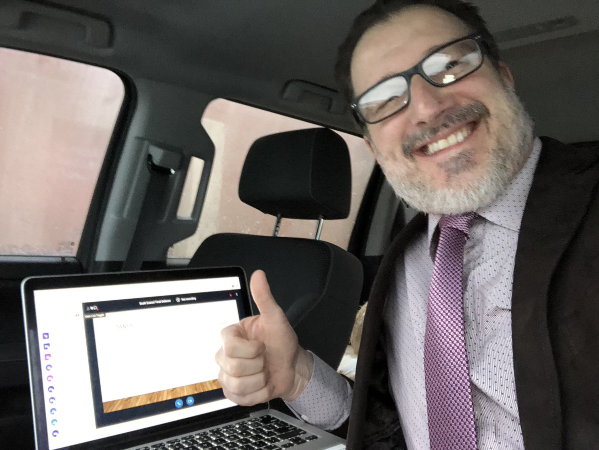 WilkesEdD's tweet photo. Congratulations, Dr. Scott Exaros (Dr. X), on a highly successful dissertation defense this morning! You are 🔥. A new journey begins today! Thank you to @PaulReinert1 @bmackesy @stephcha02 @BlankenWebb for your support, wisdom, and love. @fredericksonty https://t.co/sqMNCdsIdr