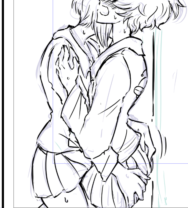 服着たまま密着して弄り合う...そんな百合えっちがあってもいいじゃない。にんげんだもの。 