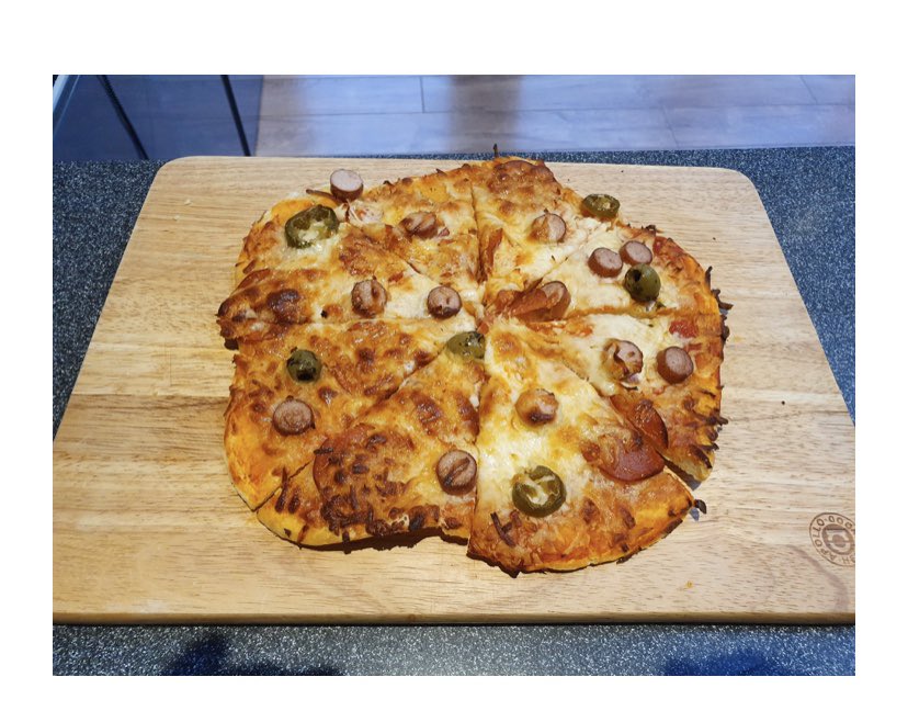Hallmeadfood's tweet photo. Zacheryโs homemade pizza too! Fancy becoming a good teacher Zachery?! Excellent quality, evenly distributed toppings and more cheese! These are fantastic!!!! ๐๐ป๐๐ป๐๐ป๐๐ป @jamieoliver would be impressed with your skills! #familyfeasts https://t.co/FA8RpgTX0Y
