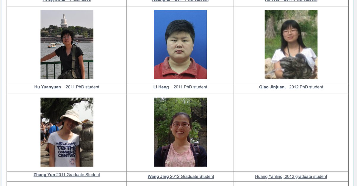 The Wuhan Institute of Virology does indeed still have “Huang Yanling” listed as a 2012 graduate student, but her picture and biography appear to have been recently removed — along with two other graduate students from 2013, Wang Mengyue and Wei Cuihua. https://bit.ly/39GzJif 