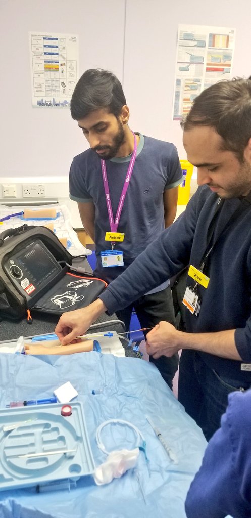 Emergency Department @Newham University Hospital (@edteamnuh) on Twitter photo The awesome SHOs from <a href="/NewhamSurgery/">Newham Hospital Surgery</a> learning to do central lines for their redeployment to ICU. Picked it up really quickly, nice one! #NHSheroes #medicaleducation <a href="/Bartssim/">BartsHealth Sim</a> The awesome SHOs from <a href="/NewhamSurgery/">Newham Hospital Surgery</a> learning to do central lines for their redeployment to ICU. Picked it up really quickly, nice one! #NHSheroes #medicaleducation <a href="/Bartssim/">BartsHealth Sim</a>