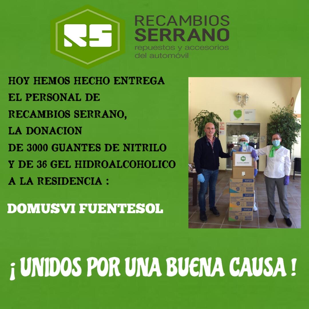 ¡Juntos por una buena causa! ¡Nuestro granito de arena! <a href="/DomusVi_Es/">DomusVi</a> #Covid_19