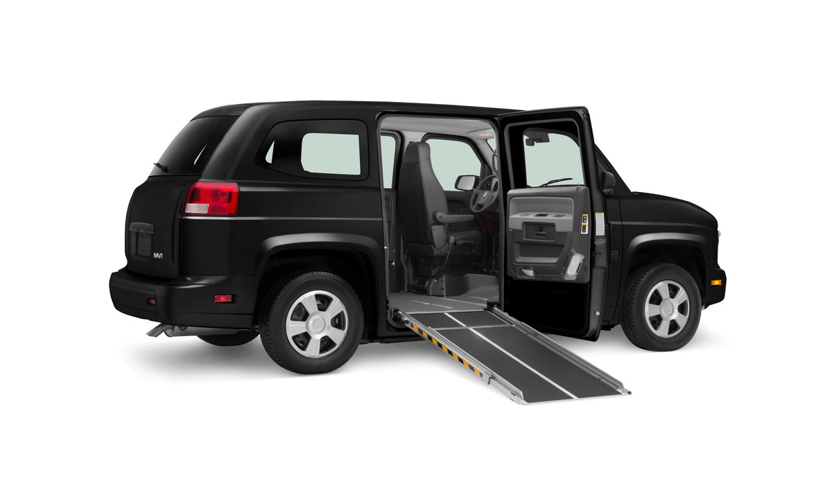 FEATURED 2015 MV-1 DELUXE WHEELCHAIR ACCESSIBLE VAN (WAV):
+ In-Floor Side-Entry Power Ramp
+ Dual Ramp-Long/Short Deploy 
+ Large Rear Side Entry Doors (56H" x 36"W)
+ Anti-slip Interior Floor/Ramp Surfaces
Contact us for more info. 
herbchambersmv-1.com/used-cars-for-…