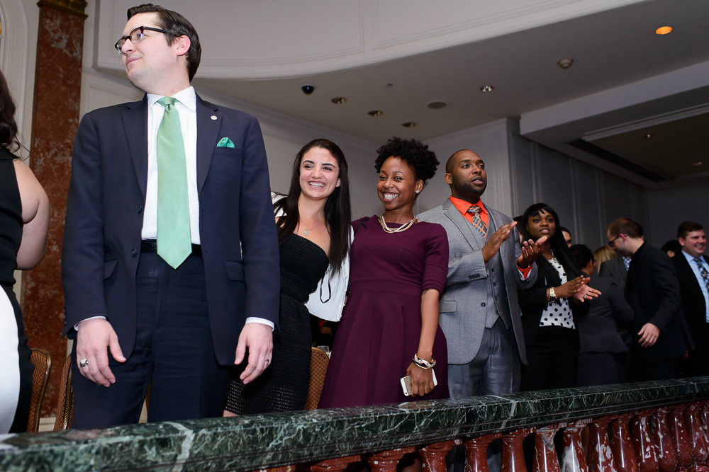 peoplefor's tweet photo. #BillWithers was a force to be reckoned with. For years, PFAW Foundation's @YEOnetwork has been singing his "Lean On Me" as a show of solidarity at the end of their annual convenings. Here he is in 2014 with some of our YEOs.

#RestInPower https://t.co/tKSsjpLeCV
