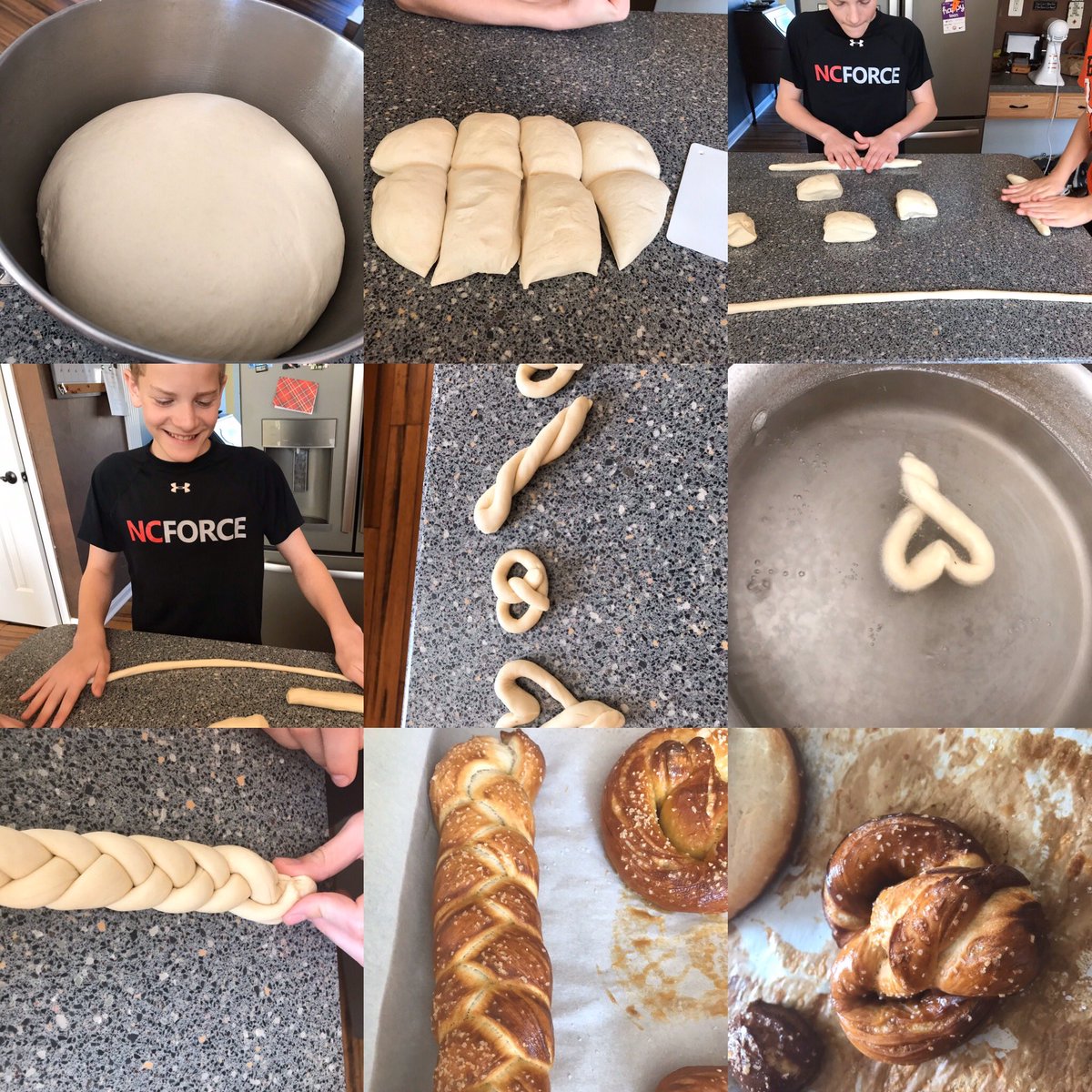 ChefgBmore's tweet photo. Mise En Place Named!! Pretzels!! Nicely done Funkhouser and Ray!! We had fun and I can’t wait to do this with my school kids:) @tspinelli_BCPS @e_ray1000 #cookingiscoping https://t.co/TFR4GP61QN