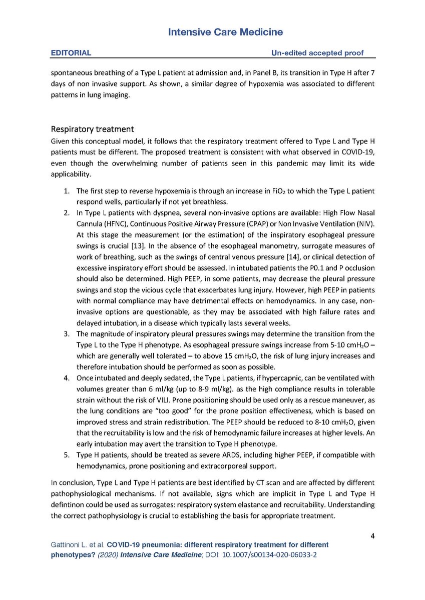 tahan_dr's tweet photo. Worth to read

As received, VENTILATION MANAGEMENT STRATEGY for COVID-19 pneumonia: different respiratory treatment for different phenotypes

From Italian's experience (1/2)

In press, Int Care Med J

@EACTA @EACTS @scahq @JCVAonline @ESA_HQ @escardio @ESICM @wfsaorg @ESA_HQ https://t.co/4sQjAUxDTF