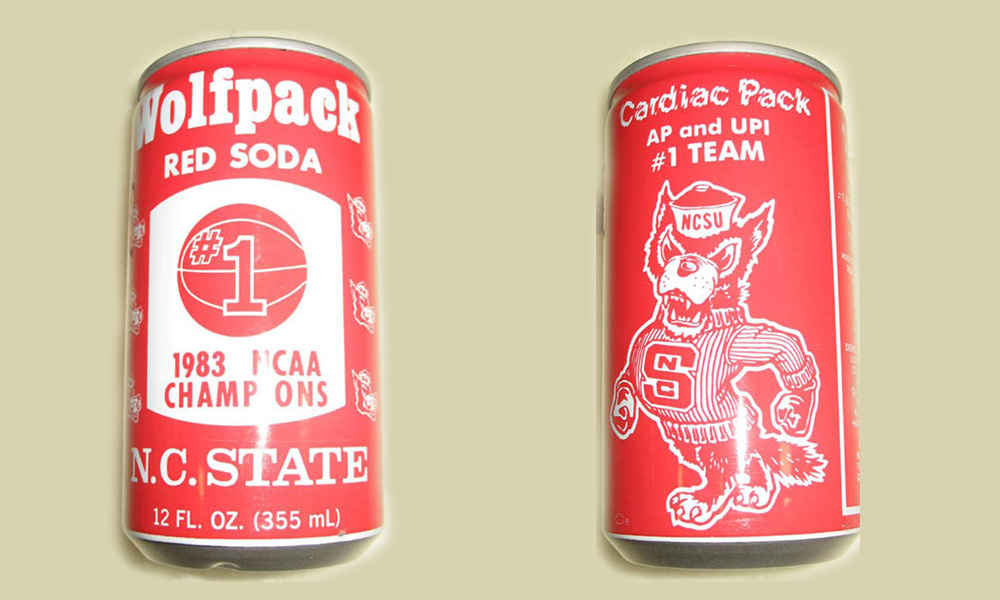 Now, check out these retro  @NCState Commemorative 1983  @NCAA Championships soda can from our collection! 