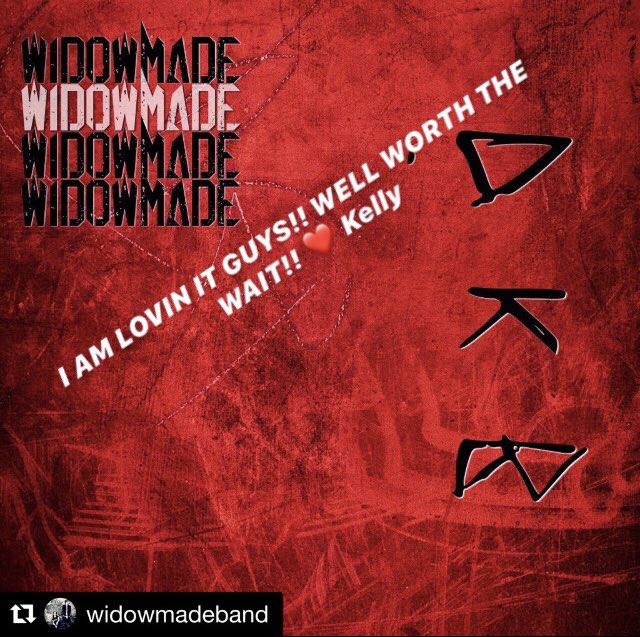 _welcome_here's tweet photo. @widowmadeband s new single « DKB » is out now on SoundCloud &amp; Bandcamp!!
Song release on Spotify &amp; Apple Music in a couple weeks. Special thanks to @dannysaber1 for mixing &amp; Mastering. Big thanks to @madusee @thecadetkid &amp; @sarah_smile52 for their beautiful background vocals. https://t.co/fSocXjpZir