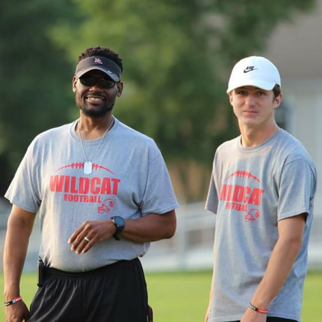 kkeysjr's tweet photo. It was around this time a year ago, I received the devastating news that you were no longer with us. As I told you, at the moment your football career ended due to injury..."I got you forever." Now, I know you have me as well...FAMILY. R.I.P., Josh Hess...love you kid! #FlyHigh12 https://t.co/w0WlOUNtdP