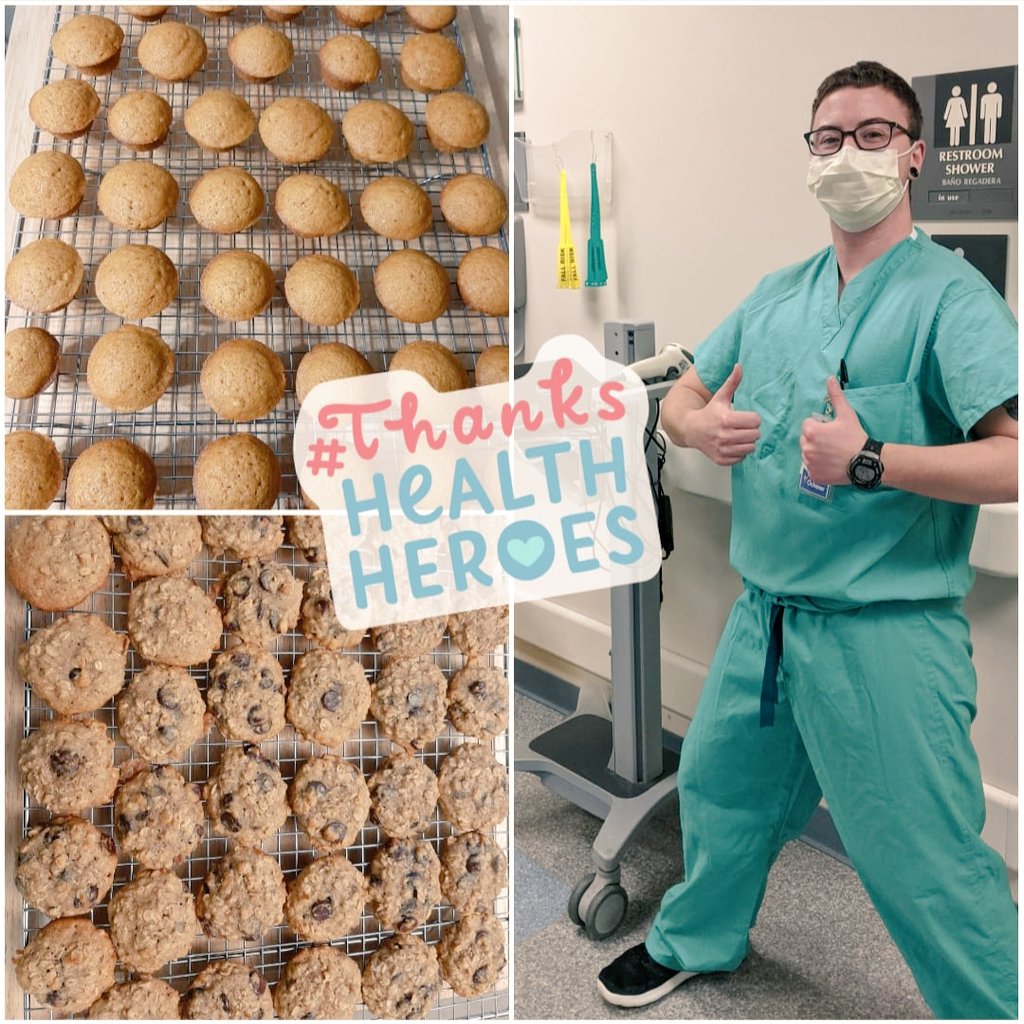chloemhery's tweet photo. My brother is a traveling ER nurse. He just left New Orleans and is coming to Ohio for his next Crisis Response contract. Doesn't feel like there is much I can do to help him, but I'll bake him lots of treats and love that we're in the same state now 🤗☺️ https://t.co/Yzzp9n2bYm