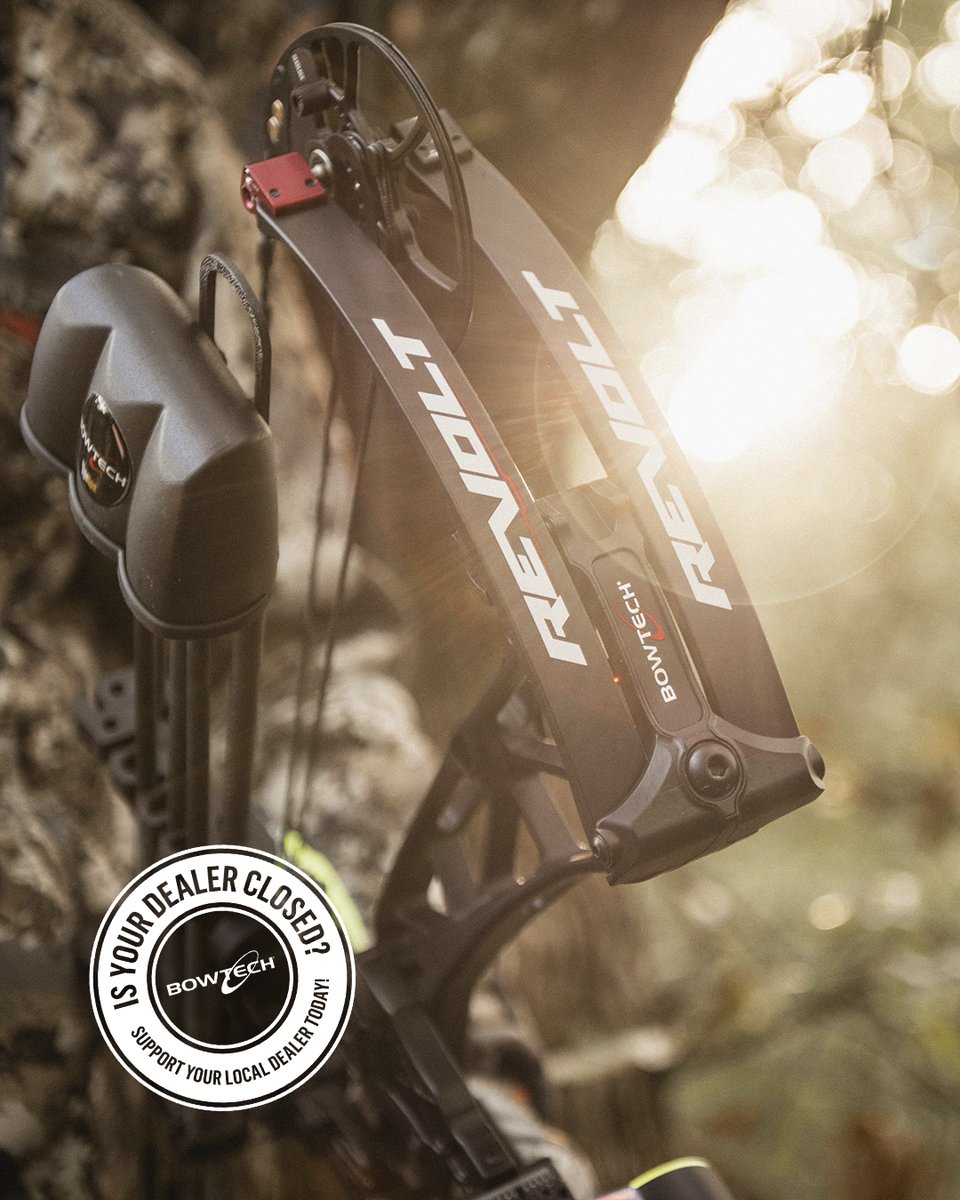 BowtechWomen's tweet photo. We are open and shipping daily! But, you may not know many dealers are open, and can make 1 on 1 appointments to get you set up with a Revolt or Revolt X, featuring DeadLock Technology. The only technology that locks in accuracy.

Click here to learn more: https://t.co/YIGPD3QDPS https://t.co/1ZY11TcDrR