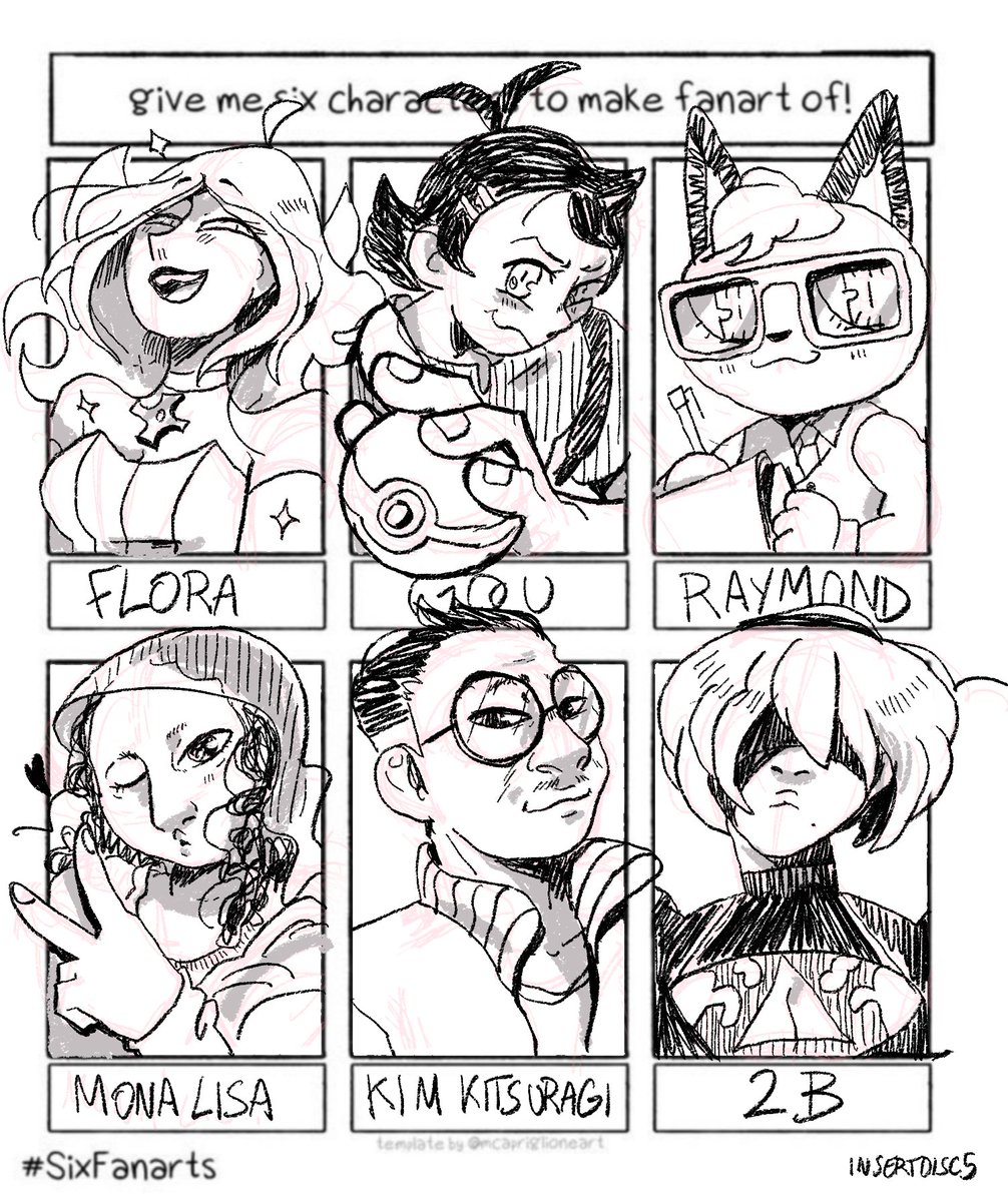 #SixFanarts only sweethearts 