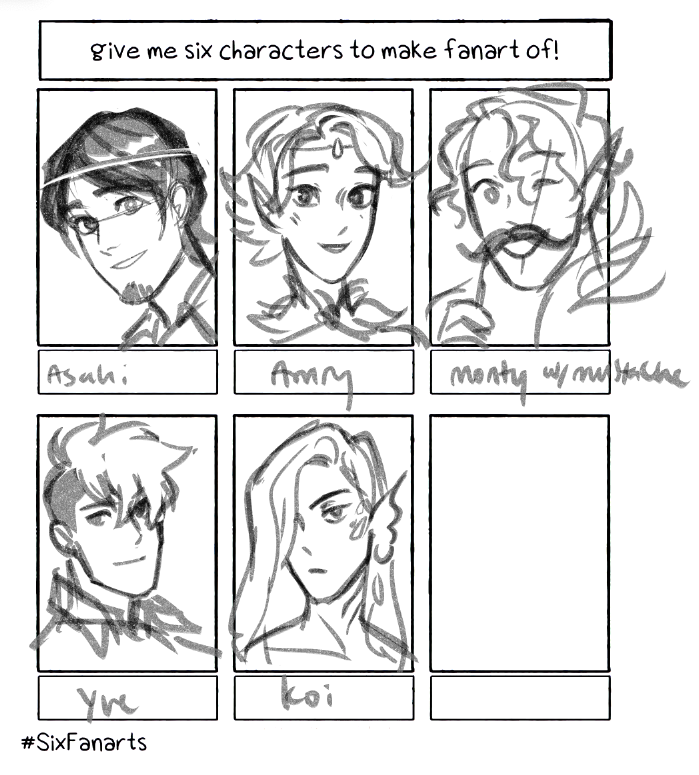 thanks for the requests! used them for doodle warm ups <3 