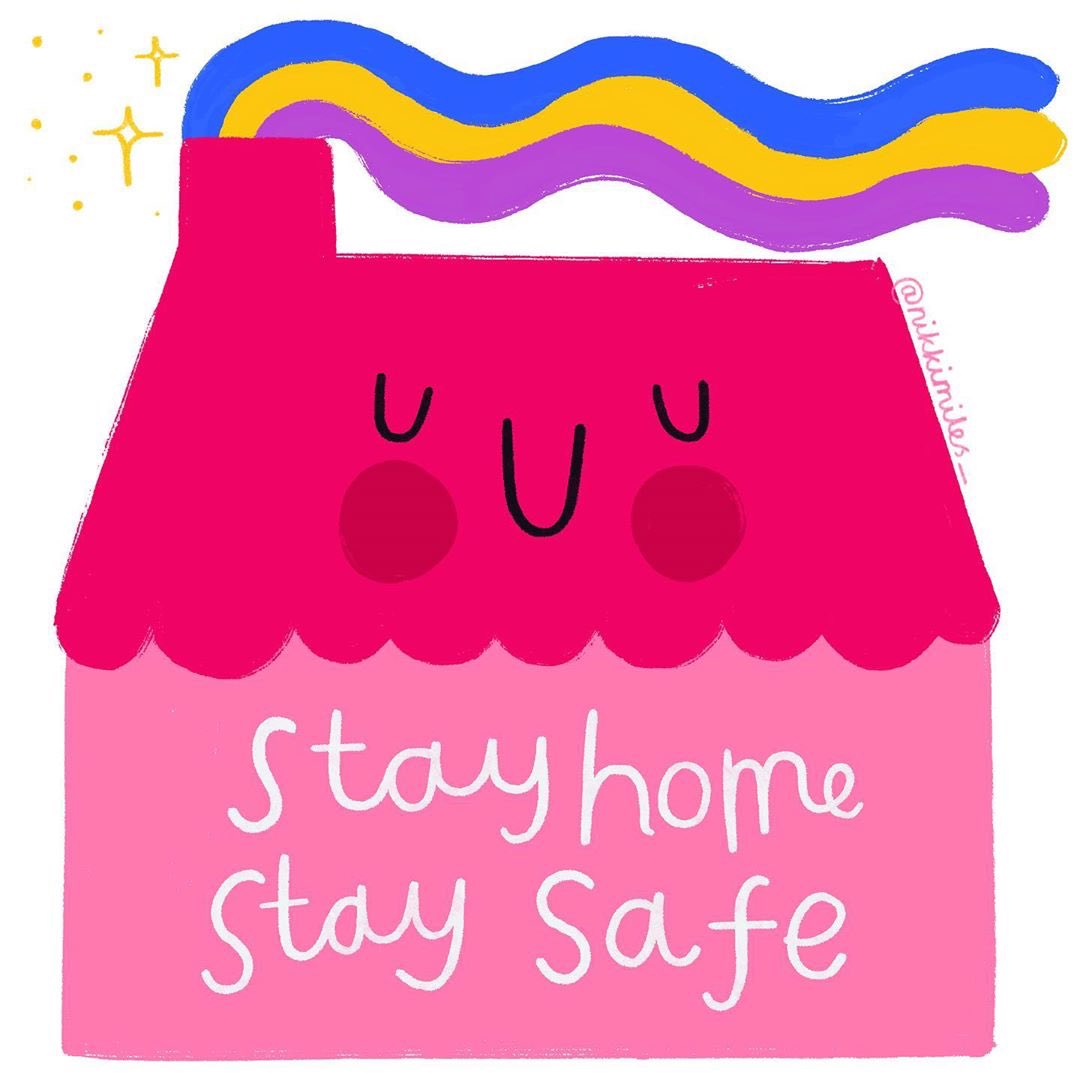 Action for Happiness on Twitter: "Stay home, stay safe. Be kind to ...