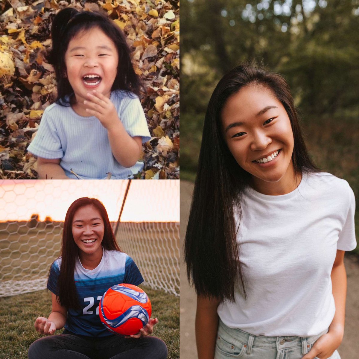 Here is Chan. Her fav memory is playing line tag during band camp and winning the state marching band competition for the fifth year in a row. Chan will miss her soccer teammates and watching Coach Talero dance to Waka Waka. Thanks for everything Chan