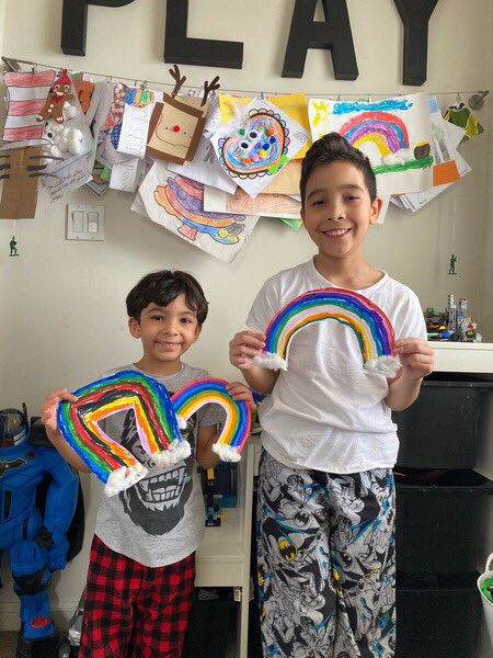 Thanks <a href="/RossPto/">Ross Street PTO</a> for Rainbow Day! 🌈<a href="/EP_Teach_Bowl/">Erica Perez-Creutz</a> #rss11