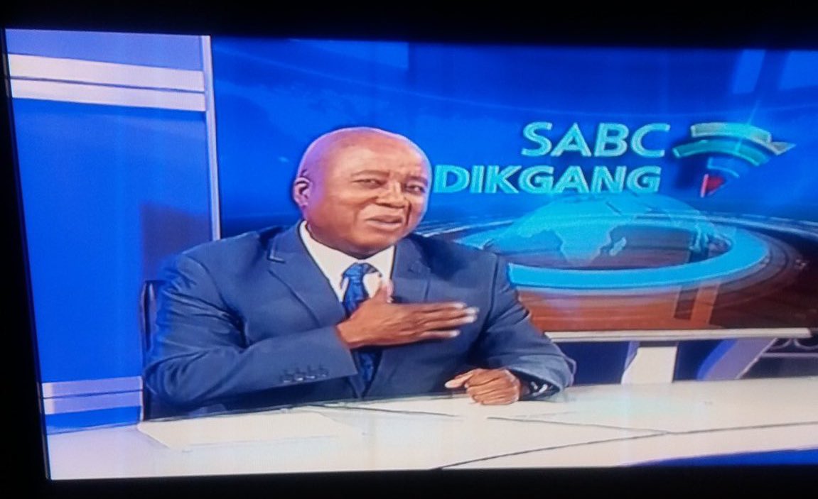 Tokelo Baepile Setswana News Dikgang On Sabc 2 With East Matjila This Man Loves His Job No One Anchors News With So Much Passion But This Man The Realest