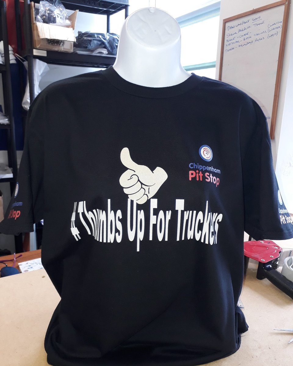 #Shop4truckers #new #tshirt #design. 
#First #order has been sent #Chippenhampitstop
#campaign to say #thank #you to all #truckers #lorrydriver #drivers for #keepingourcountrymoving 
#thumbsupfortruckers 
#tshirts available at @jct17m4pitstop #shop
#keepsafe  #StayAtHome