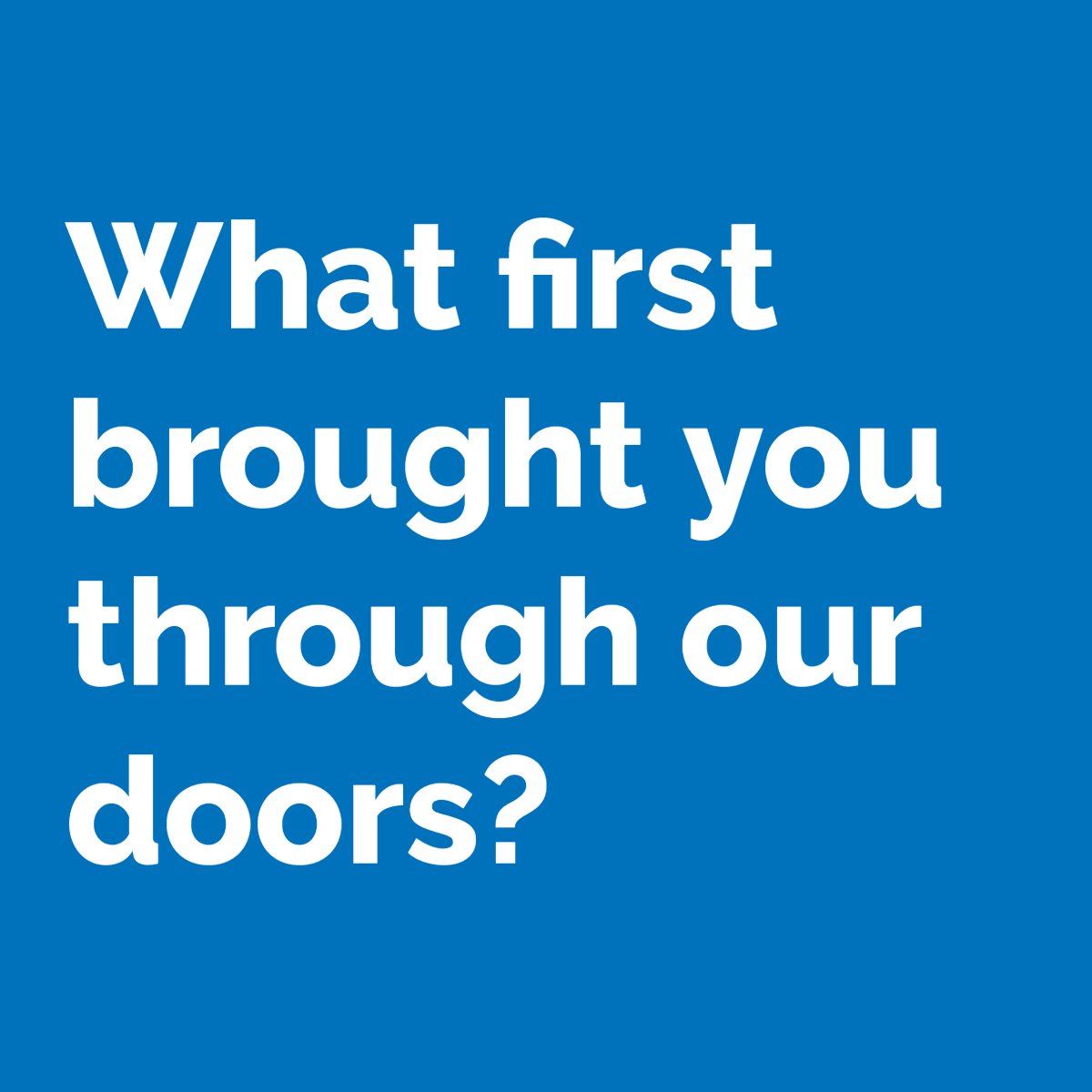 Every story has a beginning, and we'd love to hear yours, Chicago!