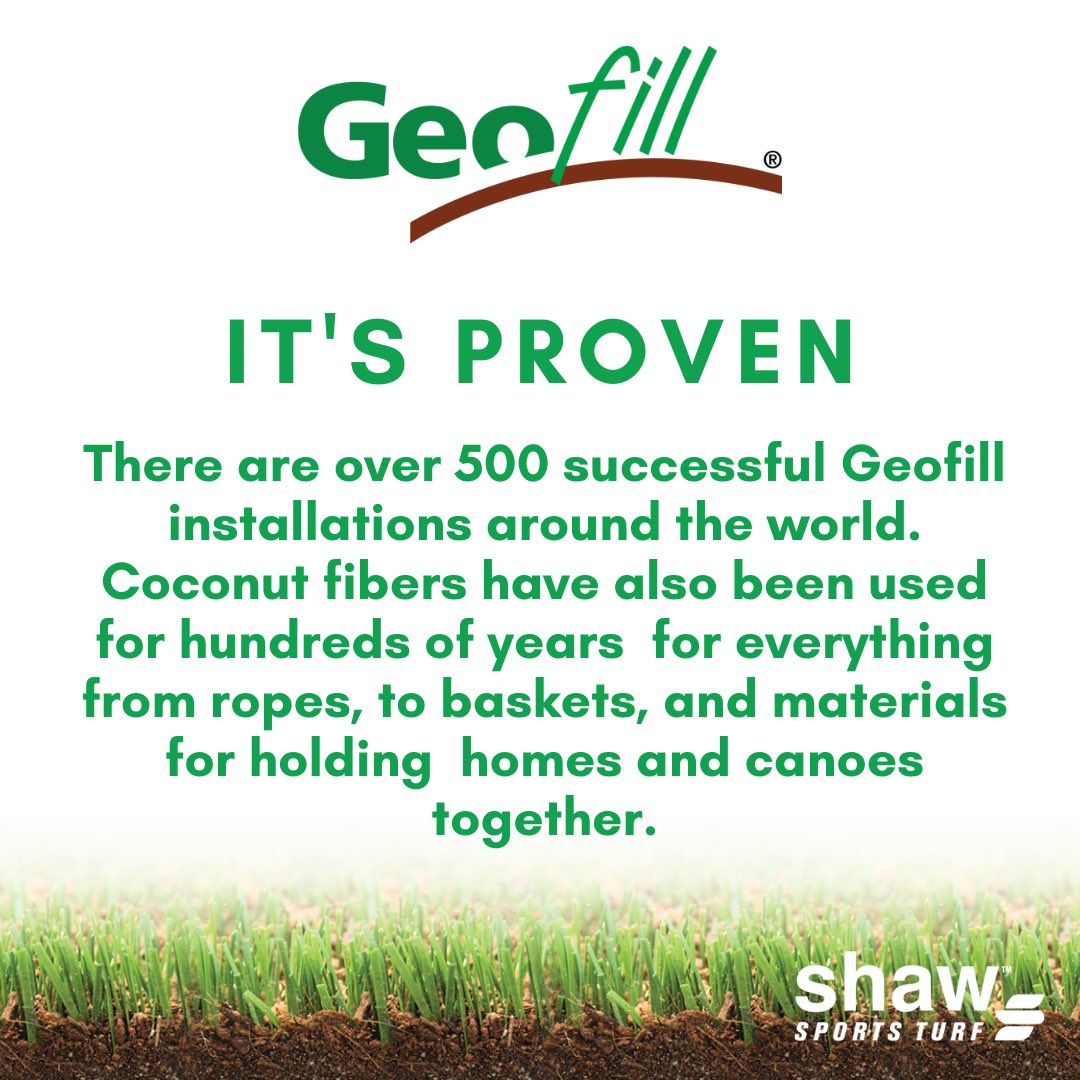 shawsportsturf's tweet photo. It’s Proven. #morethanafield #geofill #sst 🌱🥥 https://t.co/0c9I373bDr