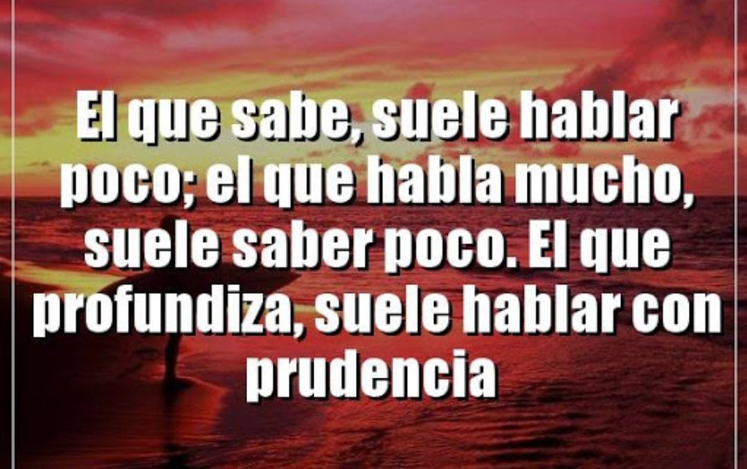 ingridmendozap's tweet photo. La prudencia es actor  principal en nuestras relaciones con los/as demás; aunque su existencia  tiene mucho que ver con las virtudes en las cuales somos educados/as, también puede ser cultivada y adquirida con el tiempo. Si carecemos de ella, no está de más cultivarla!! https://t.co/C2zaBkuWPH