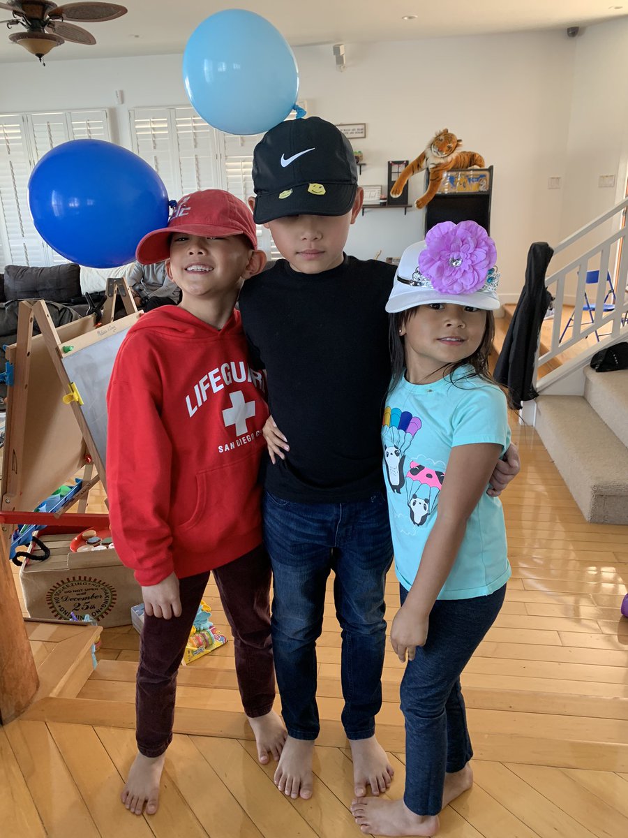 ppvera's tweet photo. Day #5 of Virtual Spirit Week: Wacky/Crazy Hat day! Kids decided to “improve” on their existing hats to make them crazier! @WTCookeSchool https://t.co/KKuASIkrZq